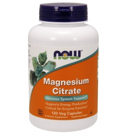 Now Foods Magnesium Citrate Cyprus Supplements