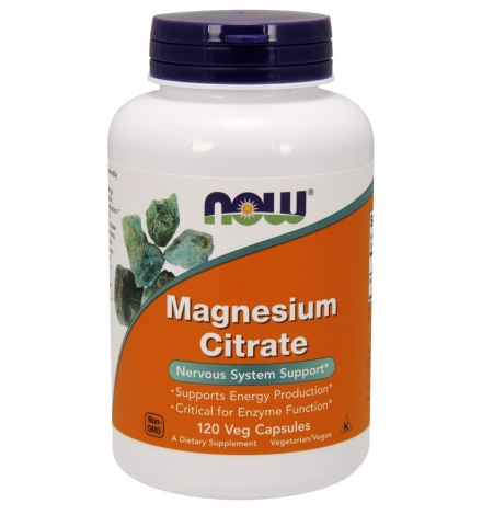 Now Foods Magnesium Citrate Cyprus Supplements