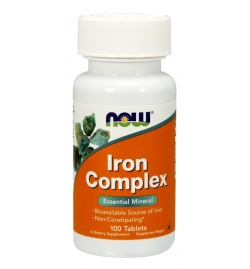 Now Foods Iron Complex cyprus supplements