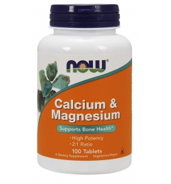 Now Foods Calcium & Magnesium 100 Tabs cyprus supplements