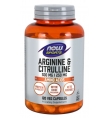 Now Foods Arginine & Citrulline 500/250mg 120VCaps