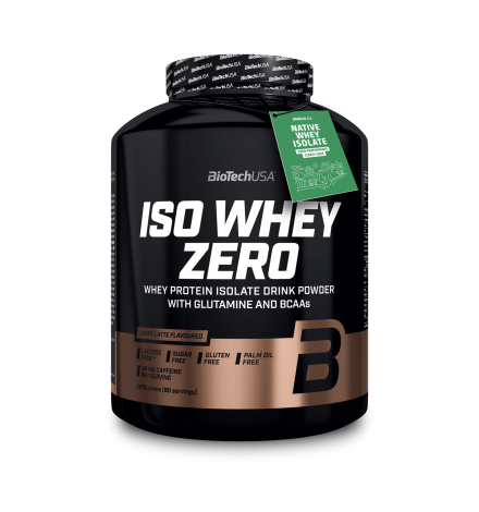 Biotech USA Iso Whey Zero With Native Whey Cyprus Supplements