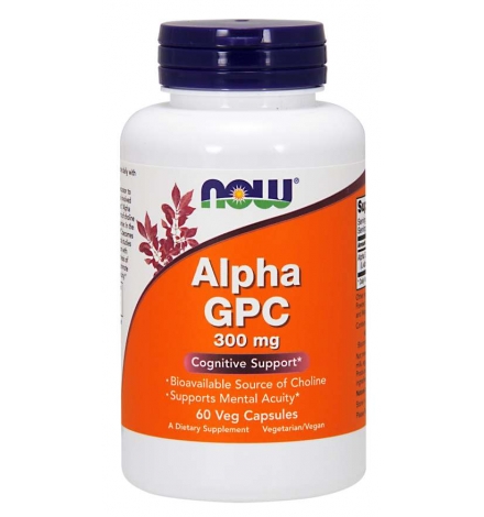 Now Foods Alpha GPC 300mg 60VCaps