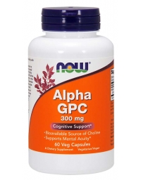 Now Foods Alpha GPC 300mg 60VCaps