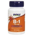Now Foods Vitamin B-1 Thiamin 100mg 100Tablets