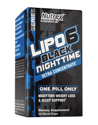 Nutrex Lipo 6 Black Nighttime 30 Caps