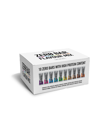 Biotech USA Kit Zero Bars With Native Whey Mix flavors 10 pieces