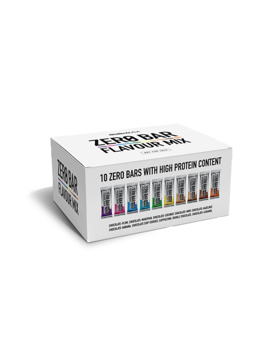Biotech USA Kit Zero Bars With Native Whey Mix flavors 10 pieces
