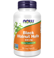Now Foods Black Walnut Hulls 500 mg - 100Veg Capsules