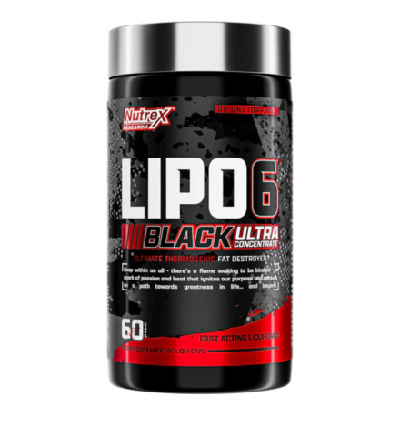 Nutrex Lipo 6 Black Ultra Concentrate USA Cyprus Supplements