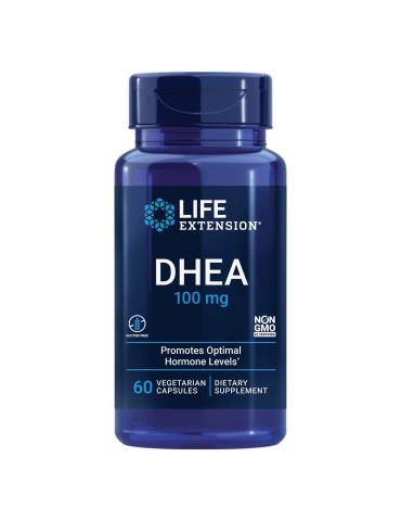 Life Extension, DHEA, 100 mg, 60 Vegetarian Capsules