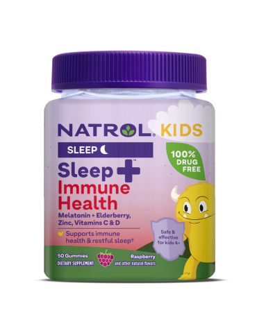 Kids Sleep+ Immune Health 50 Raspberry Gummies