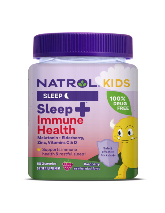 Kids Sleep+ Immune Health 50 Raspberry Gummies