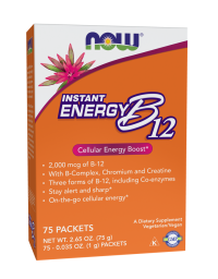 Now Foods Instant Energy B-12 - 75 Packets