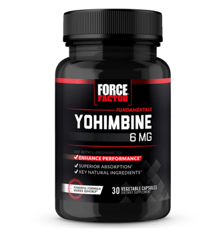 Force Factor Yohimbine 6mg - 30 VCaps