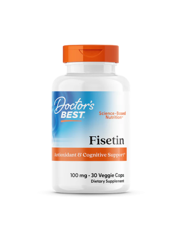 Doctor's Best Fisetin with Novusetin 100 mg - 30 Veggie Caps