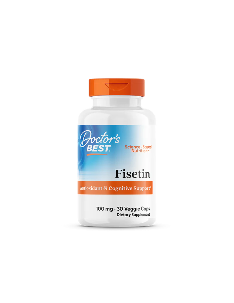 Doctor's Best Fisetin with Novusetin 100 mg - 30 Veggie Caps