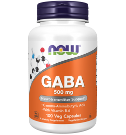 Now Foods Gaba 500mg - 100VCaps