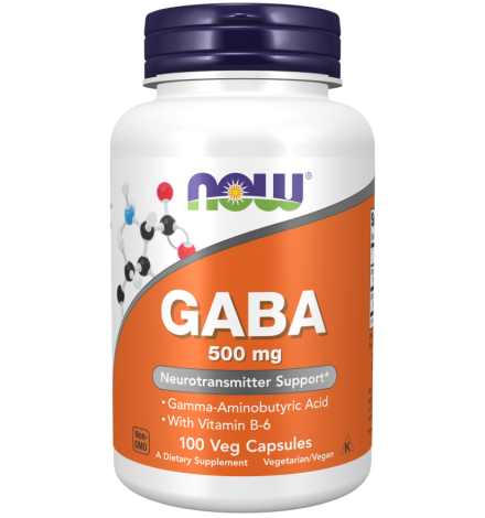 Now Foods Gaba 500mg - 100VCaps