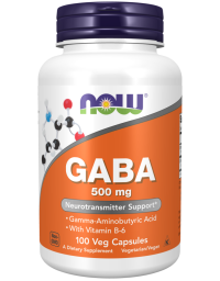 Now Foods Gaba 500mg - 100VCaps