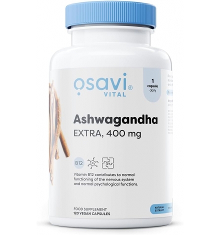 Osavi Ashwagandha 400mg - 120 Vegan Capsules