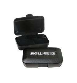 Pill Box Skill Nutrition Black