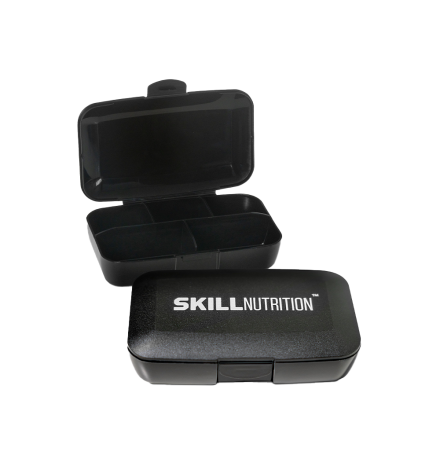 Pill Box Skill Nutrition Black