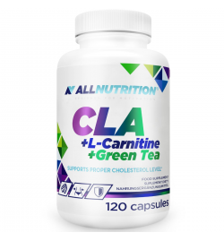 AllNutrition CLA + L-Carnitine + Green Tea 120Caps