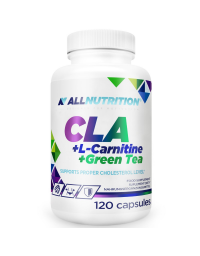 AllNutrition CLA + L-Carnitine + Green Tea 120Caps