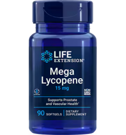 Life Extension Mega Lycopene 15mg - 90 Softgels
