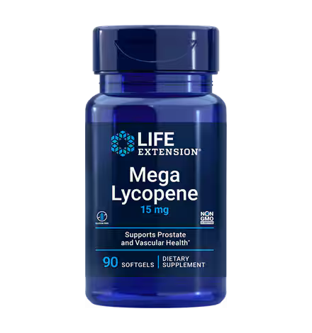 Life Extension Mega Lycopene 15mg - 90 Softgels