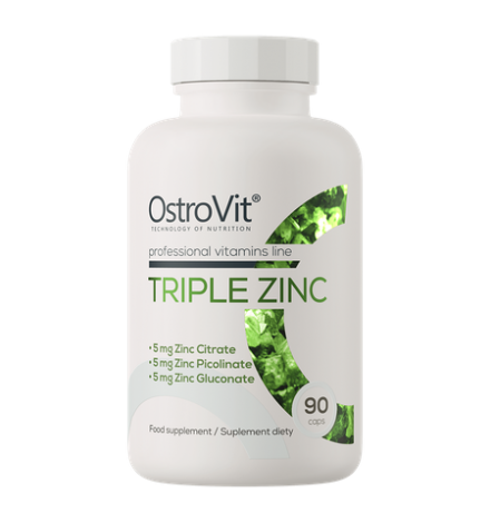 OstroVit Triple Zinc 90 Capsules