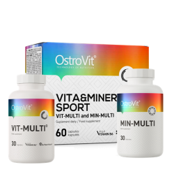 OstroVit Vit & Min Sport 30 Capsules x 2