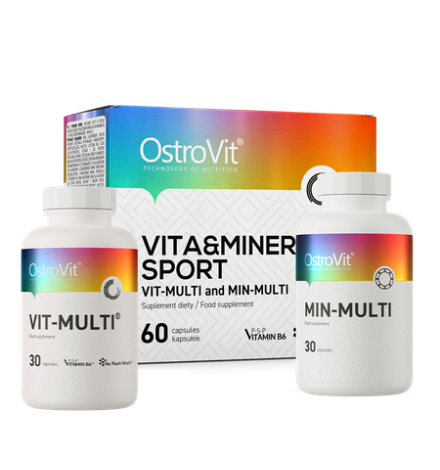 OstroVit Vit & Min Sport 30 Capsules x 2