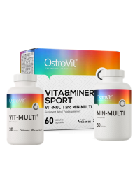 OstroVit Vit & Min Sport 30 Capsules x 2