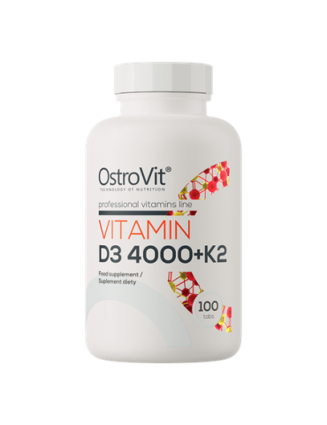 OstroVit Vitamin D3 + K2 - 100Tablets