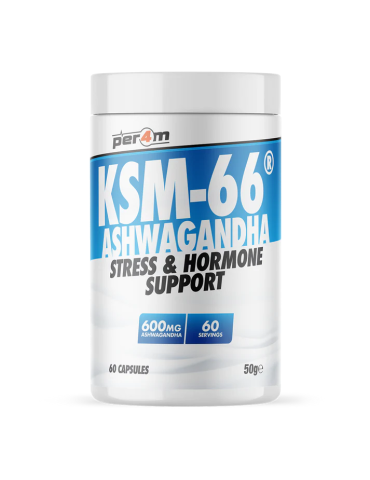 PER4M KSM-66 Ashwagandha 60 Caps