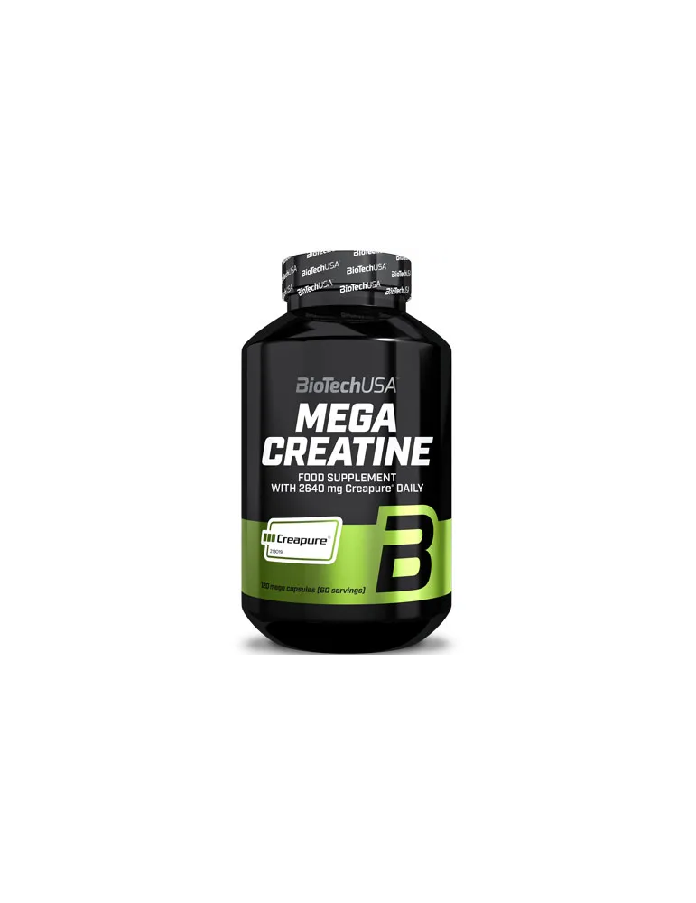 BioTech USA Mega Creatine 120Caps