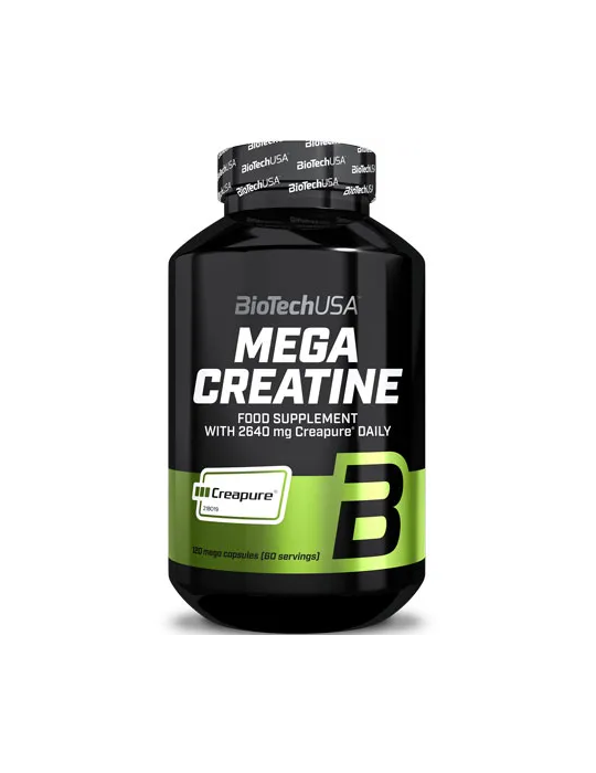 BioTech USA Mega Creatine 120Caps