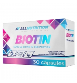 AllNutrition Biotin 5000mcg - 30Caps