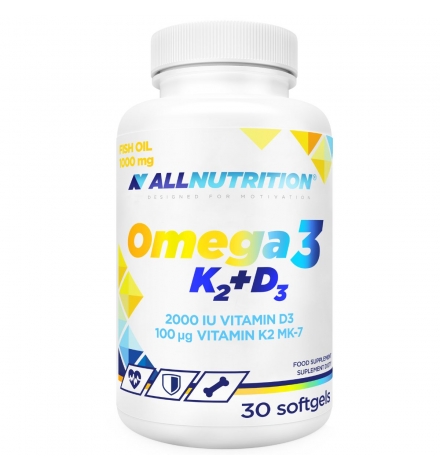 AllNutrition Omega 3+K2+D3 30 Softgels