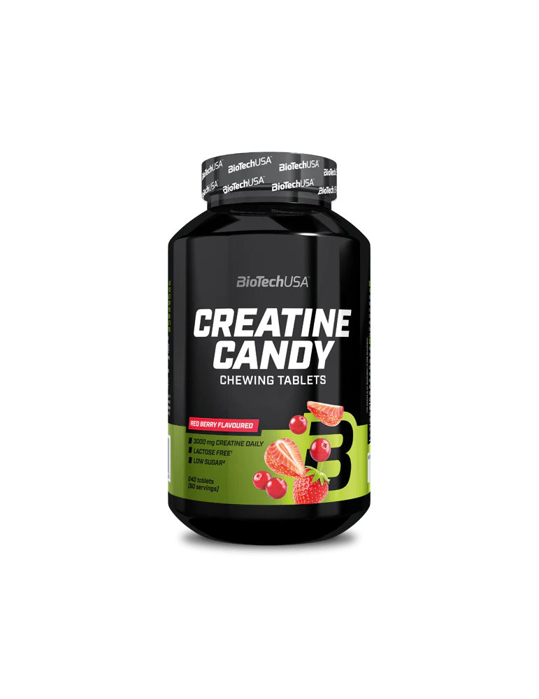 BioTech USA Creatine Candy 240 Chewing Tablets