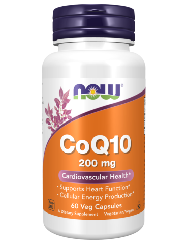 Now Foods CoQ10 200mg - 60Veg Capsules