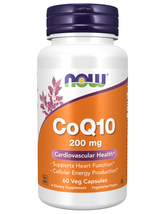 Now Foods CoQ10 200mg - 60Veg Capsules