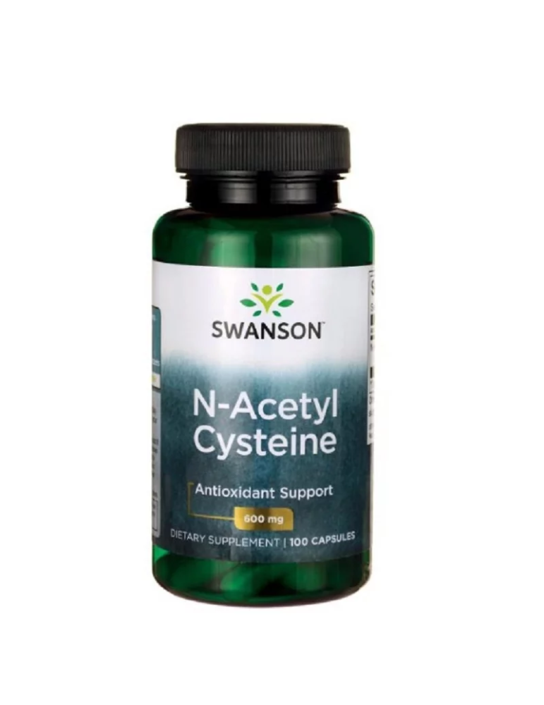 Swanson Nac, N-Acetyl Cysteine 600mg - 100 Caps