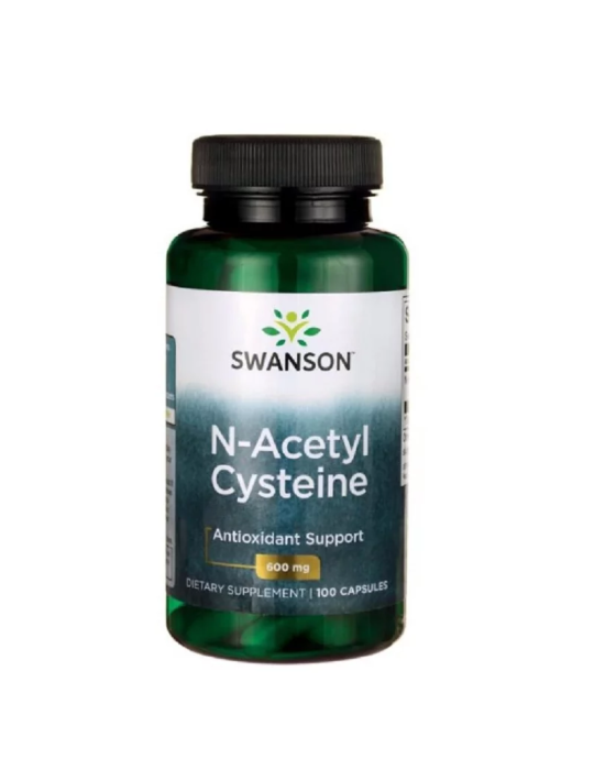 Swanson Nac, N-Acetyl Cysteine 600mg - 100 Caps