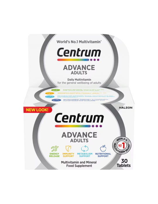 Centrum Advance Adults MultiVitamins & Mineral 60 Tabs