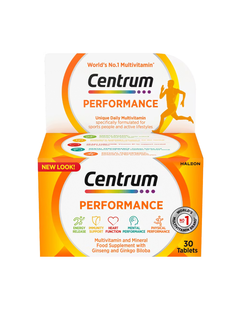 Centrum Performance Vitamins 30 Tablets