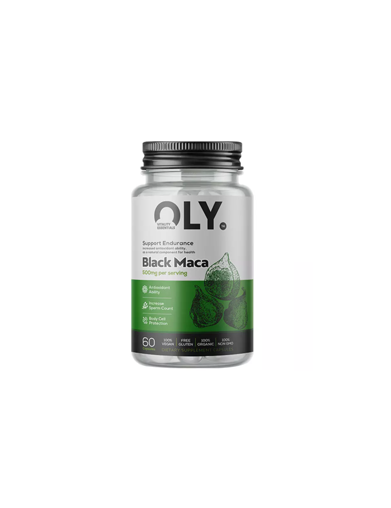 Oly Black Maca 500mg - 60 Caps