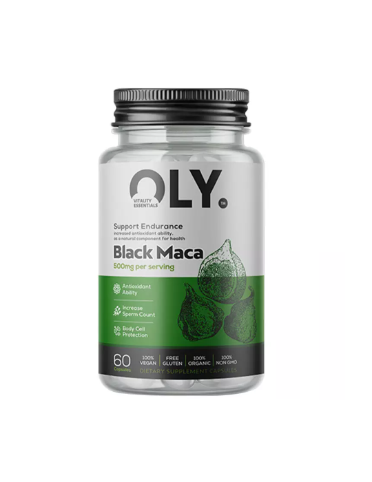 Oly Black Maca 500mg - 60 Caps